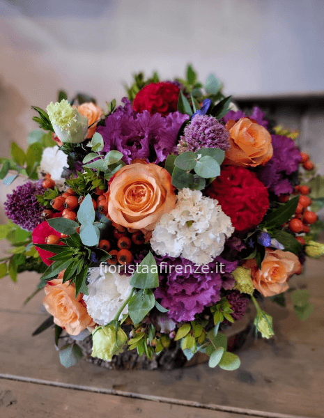 Bouquet colorato autunnale