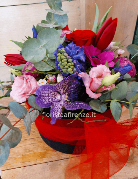 Flowers box nera